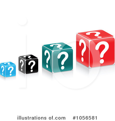 Royalty-Free (RF) Question Mark Clipart Illustration by Andrei Marincas - Stock Sample #1056581