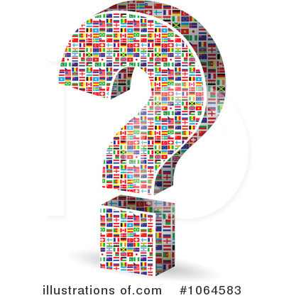 Royalty-Free (RF) Question Mark Clipart Illustration by Andrei Marincas - Stock Sample #1064583