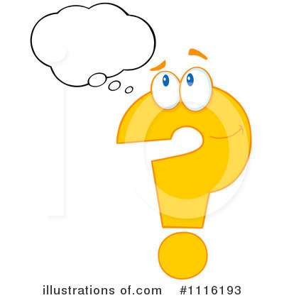 Royalty-Free (RF) Question Mark Clipart Illustration by Hit Toon - Stock Sample #1116193