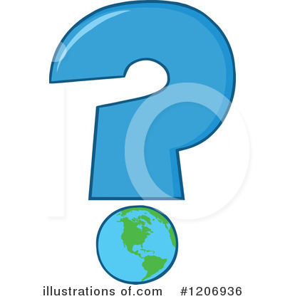 Royalty-Free (RF) Question Mark Clipart Illustration by Hit Toon - Stock Sample #1206936