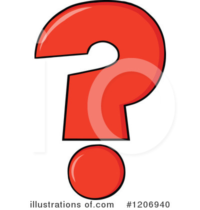 Royalty-Free (RF) Question Mark Clipart Illustration by Hit Toon - Stock Sample #1206940