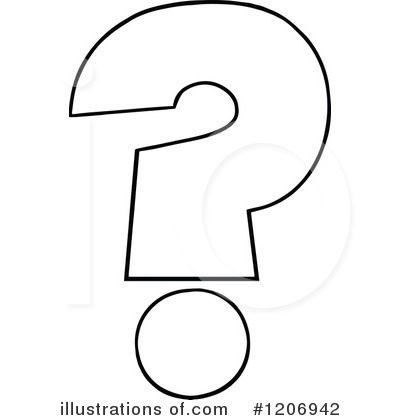 Question Mark Clipart 1206942 Illustration By Hit Toon