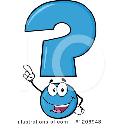Royalty-Free (RF) Question Mark Clipart Illustration by Hit Toon - Stock Sample #1206943