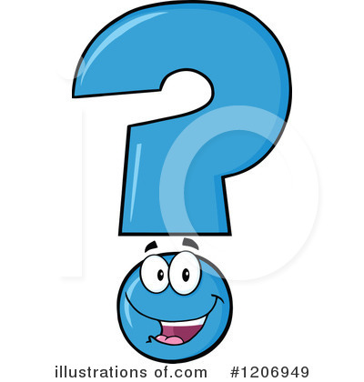 Royalty-Free (RF) Question Mark Clipart Illustration by Hit Toon - Stock Sample #1206949