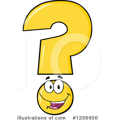 Royalty-Free (RF) Question Mark Clipart Illustration by Hit Toon - Stock Sample #1206950