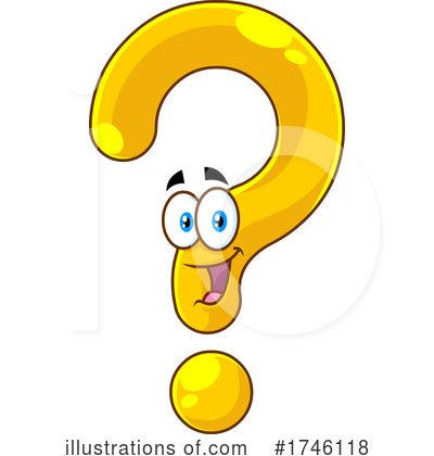 Royalty-Free (RF) Question Mark Clipart Illustration by Hit Toon - Stock Sample #1746118