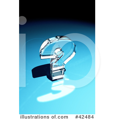 Royalty-Free (RF) Question Mark Clipart Illustration by stockillustrations - Stock Sample #42484