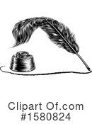 Quill Clipart #1580824 by AtStockIllustration