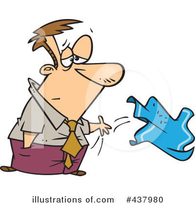 Royalty-Free (RF) Quit Clipart Illustration by toonaday - Stock Sample #437980