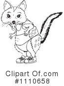 Quoll Clipart #1110658 by Dennis Holmes Designs