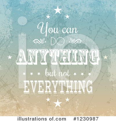 Royalty-Free (RF) Quotation Clipart Illustration by KJ Pargeter - Stock Sample #1230987