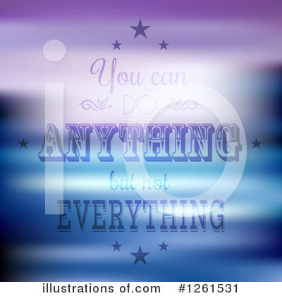 Royalty-Free (RF) Quote Clipart Illustration by KJ Pargeter - Stock Sample #1261531