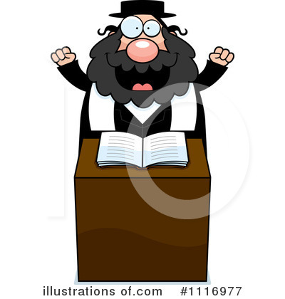 Rabbi Clipart #1116977 by Cory Thoman