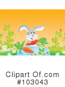 Rabbit Clipart #103043 by Alex Bannykh