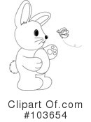 Rabbit Clipart #103654 by Pams Clipart