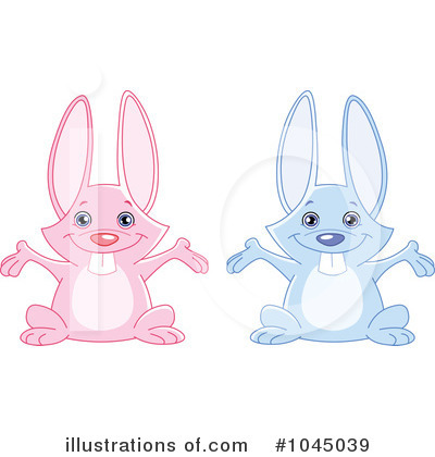 Easter Bunny Clipart #1045039 by yayayoyo