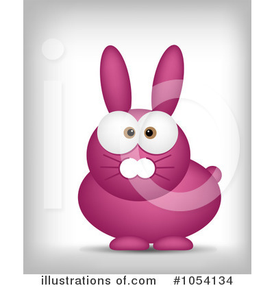 Royalty-Free (RF) Rabbit Clipart Illustration by vectorace - Stock Sample #1054134