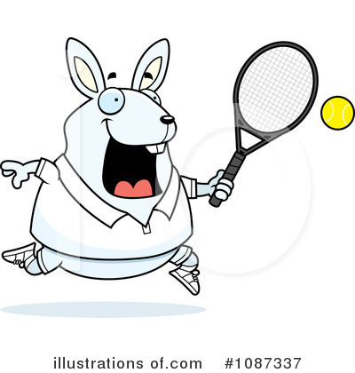 Tennis Clipart #1087337 by Cory Thoman
