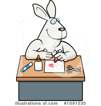 Royalty-Free (RF) Rabbit Clipart Illustration by Cory Thoman - Stock Sample #1091535