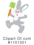 Rabbit Clipart #1101301 by Alex Bannykh