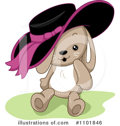 Royalty-Free (RF) Rabbit Clipart Illustration by BNP Design Studio - Stock Sample #1101846
