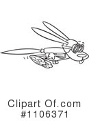 Rabbit Clipart #1106371 by toonaday