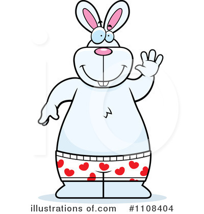 Royalty-Free (RF) Rabbit Clipart Illustration by Cory Thoman - Stock Sample #1108404