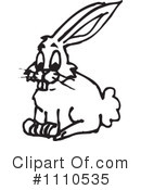 Rabbit Clipart #1110535 by Dennis Holmes Designs