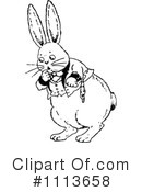 Rabbit Clipart #1113658 by Prawny Vintage