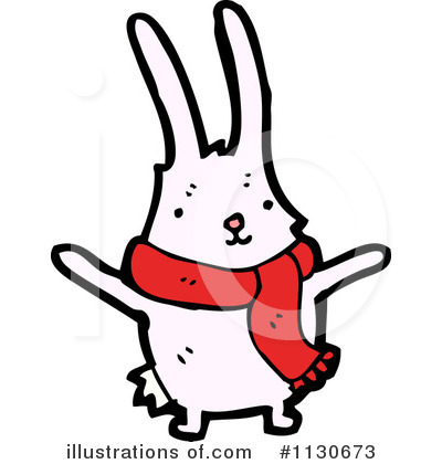 Royalty-Free (RF) Rabbit Clipart Illustration by lineartestpilot - Stock Sample #1130673