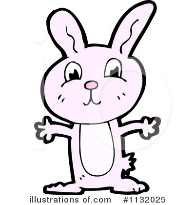 Royalty-Free (RF) Rabbit Clipart Illustration by lineartestpilot - Stock Sample #1132025