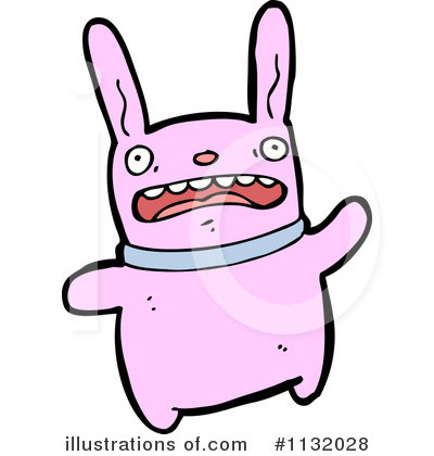 Royalty-Free (RF) Rabbit Clipart Illustration by lineartestpilot - Stock Sample #1132028