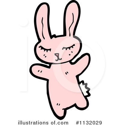 Royalty-Free (RF) Rabbit Clipart Illustration by lineartestpilot - Stock Sample #1132029