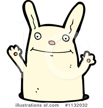 Royalty-Free (RF) Rabbit Clipart Illustration by lineartestpilot - Stock Sample #1132032