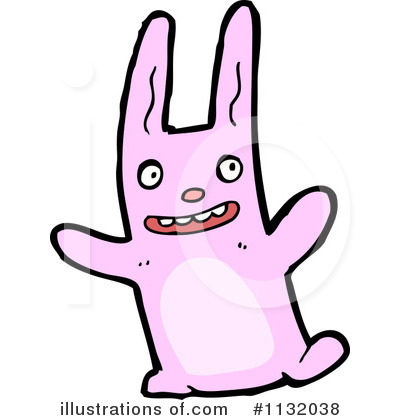 Royalty-Free (RF) Rabbit Clipart Illustration by lineartestpilot - Stock Sample #1132038