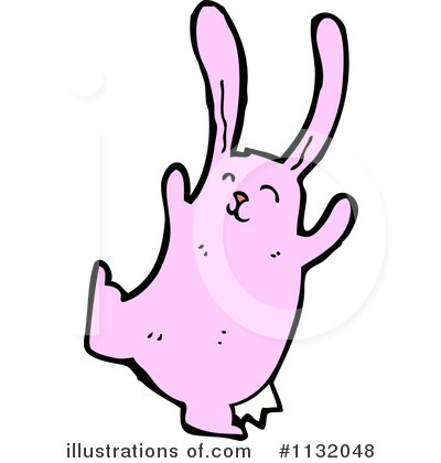 Royalty-Free (RF) Rabbit Clipart Illustration by lineartestpilot - Stock Sample #1132048