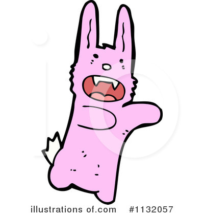 Royalty-Free (RF) Rabbit Clipart Illustration by lineartestpilot - Stock Sample #1132057