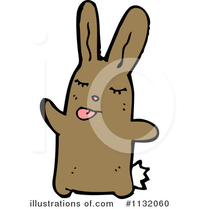 Royalty-Free (RF) Rabbit Clipart Illustration by lineartestpilot - Stock Sample #1132060