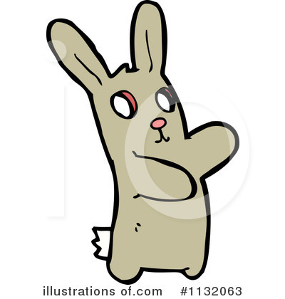 Royalty-Free (RF) Rabbit Clipart Illustration by lineartestpilot - Stock Sample #1132063