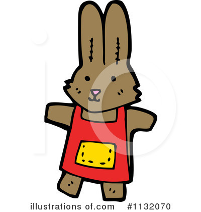 Royalty-Free (RF) Rabbit Clipart Illustration by lineartestpilot - Stock Sample #1132070