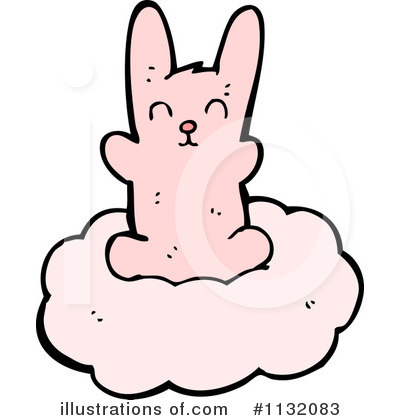 Royalty-Free (RF) Rabbit Clipart Illustration by lineartestpilot - Stock Sample #1132083