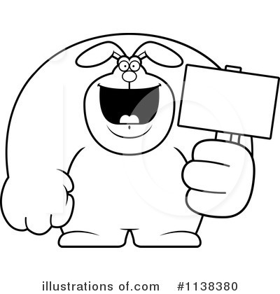 Royalty-Free (RF) Rabbit Clipart Illustration by Cory Thoman - Stock Sample #1138380