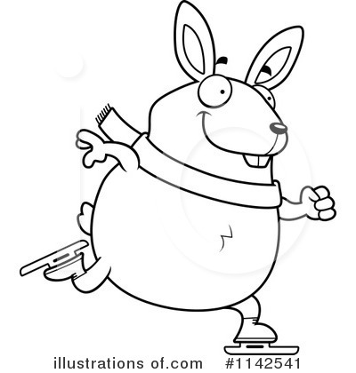 Royalty-Free (RF) Rabbit Clipart Illustration by Cory Thoman - Stock Sample #1142541