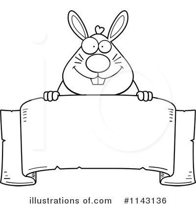 Royalty-Free (RF) Rabbit Clipart Illustration by Cory Thoman - Stock Sample #1143136