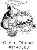 Rabbit Clipart #1147880 by Prawny Vintage