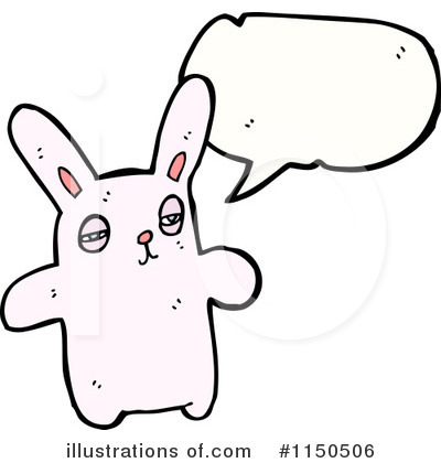Royalty-Free (RF) Rabbit Clipart Illustration by lineartestpilot - Stock Sample #1150506
