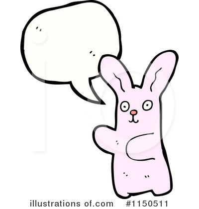 Royalty-Free (RF) Rabbit Clipart Illustration by lineartestpilot - Stock Sample #1150511