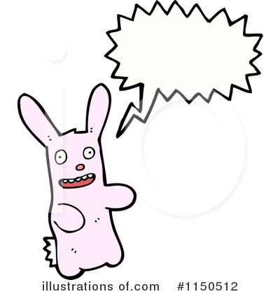 Royalty-Free (RF) Rabbit Clipart Illustration by lineartestpilot - Stock Sample #1150512