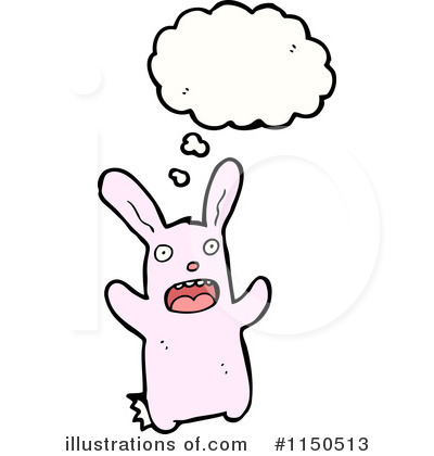Royalty-Free (RF) Rabbit Clipart Illustration by lineartestpilot - Stock Sample #1150513