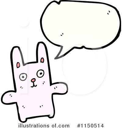Royalty-Free (RF) Rabbit Clipart Illustration by lineartestpilot - Stock Sample #1150514